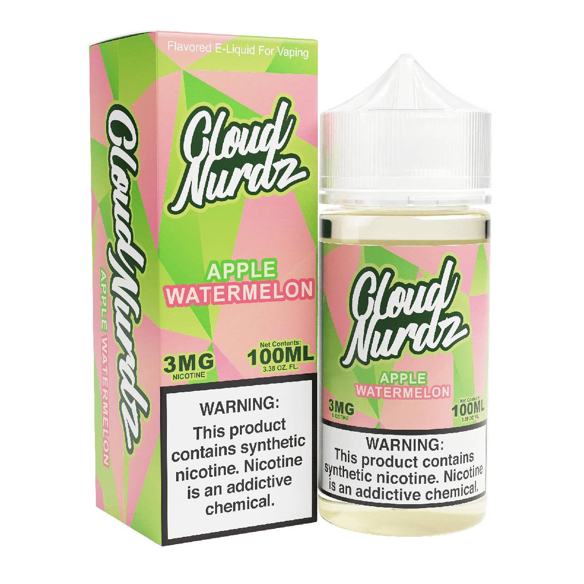 Apple Watermelon E-Juice by Cloud Nurdz - 100mL