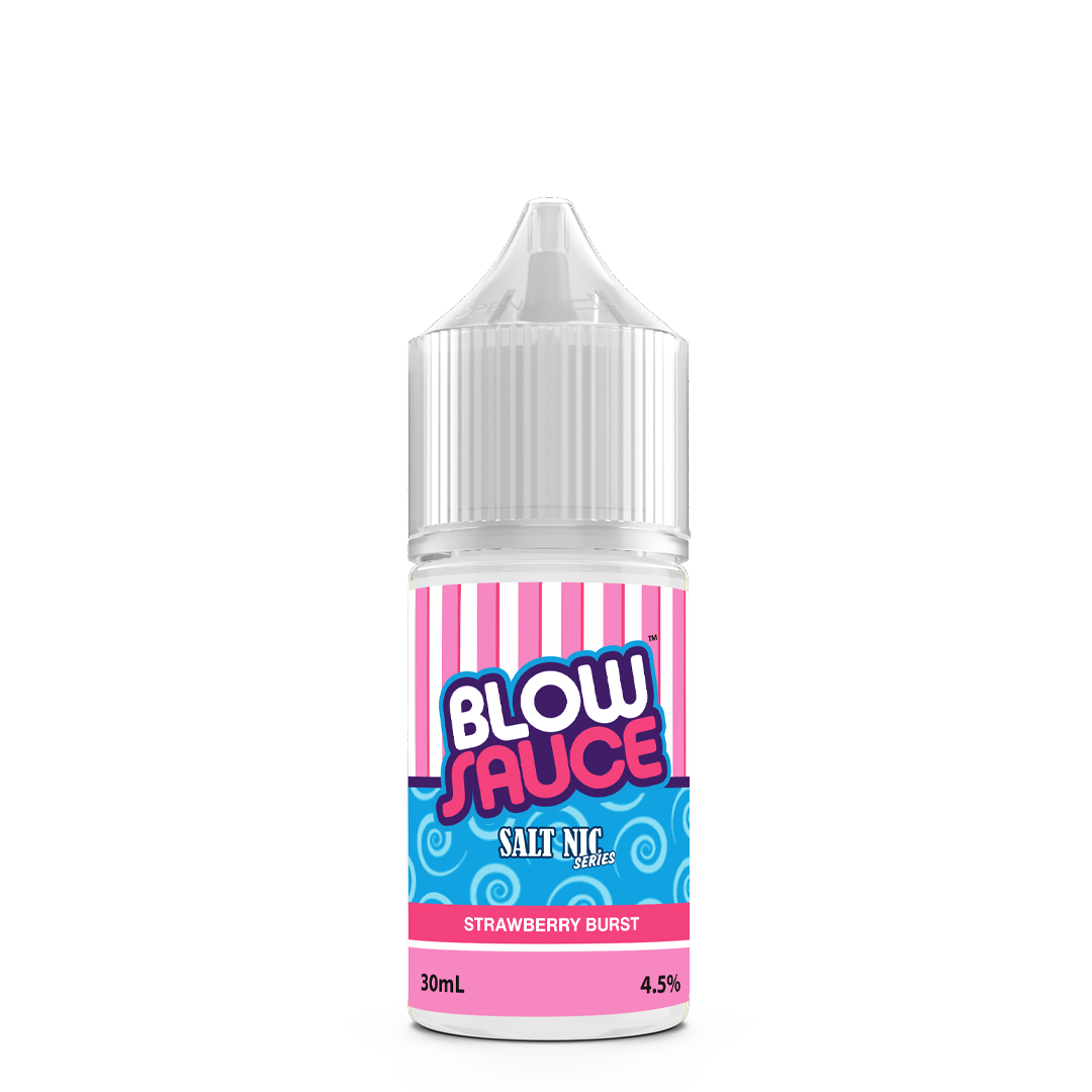 BlowSauce Strawberry Taffy E-Juice by DripFire - 30mL - SALTED EDTION