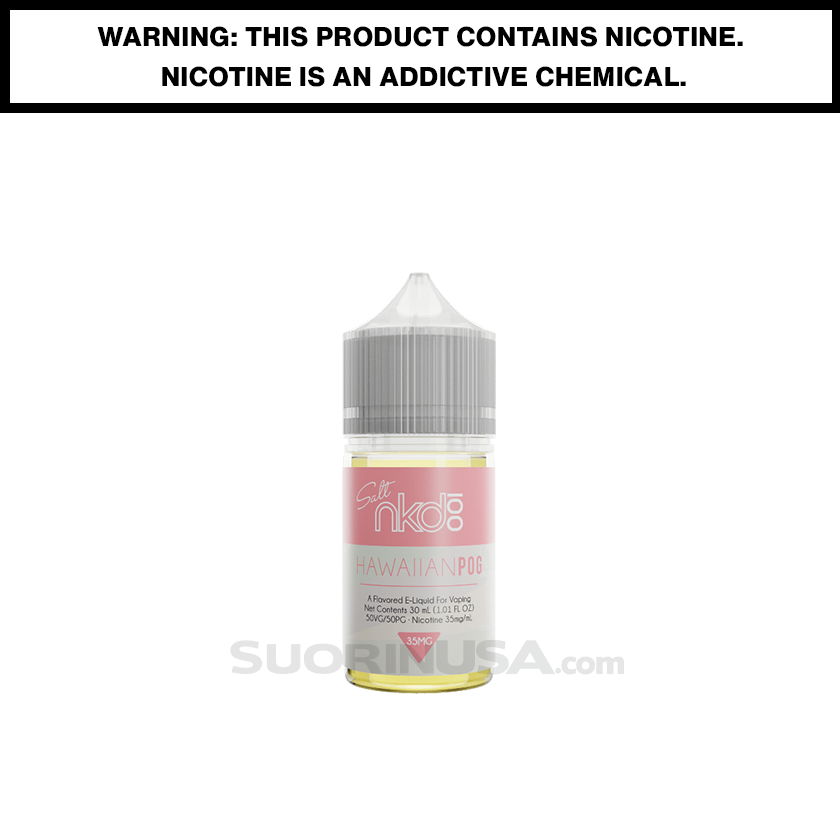 Hawaiian POG Naked 100 Vape eJuice Salt Nic