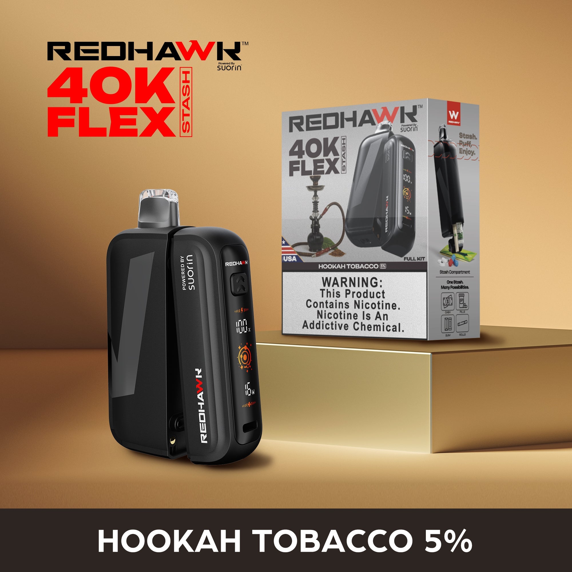 Redhawk Hookah Tobacco Device