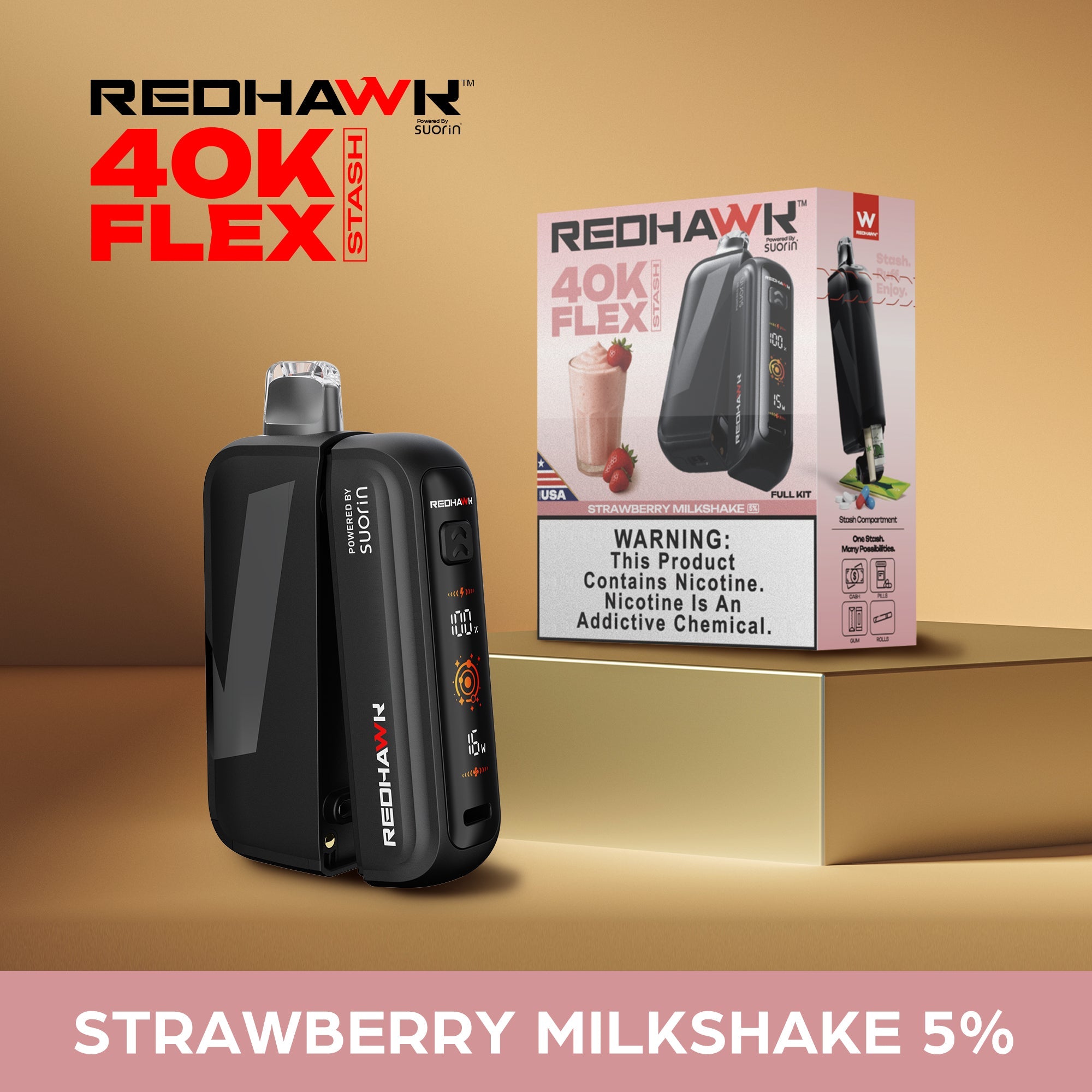 RedHawk Strawberry Milkshake Device