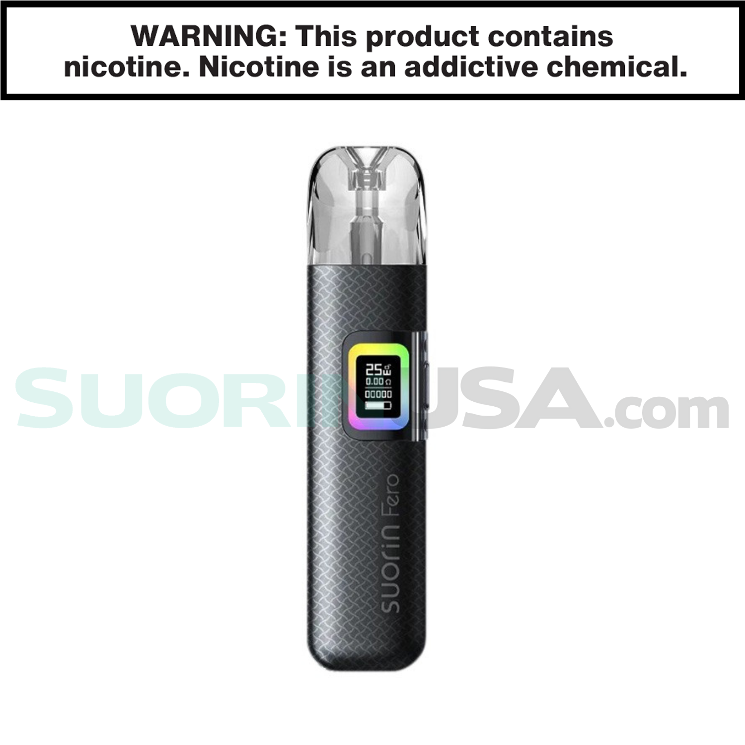 Suorin Fero Stealth Black Vaporizer