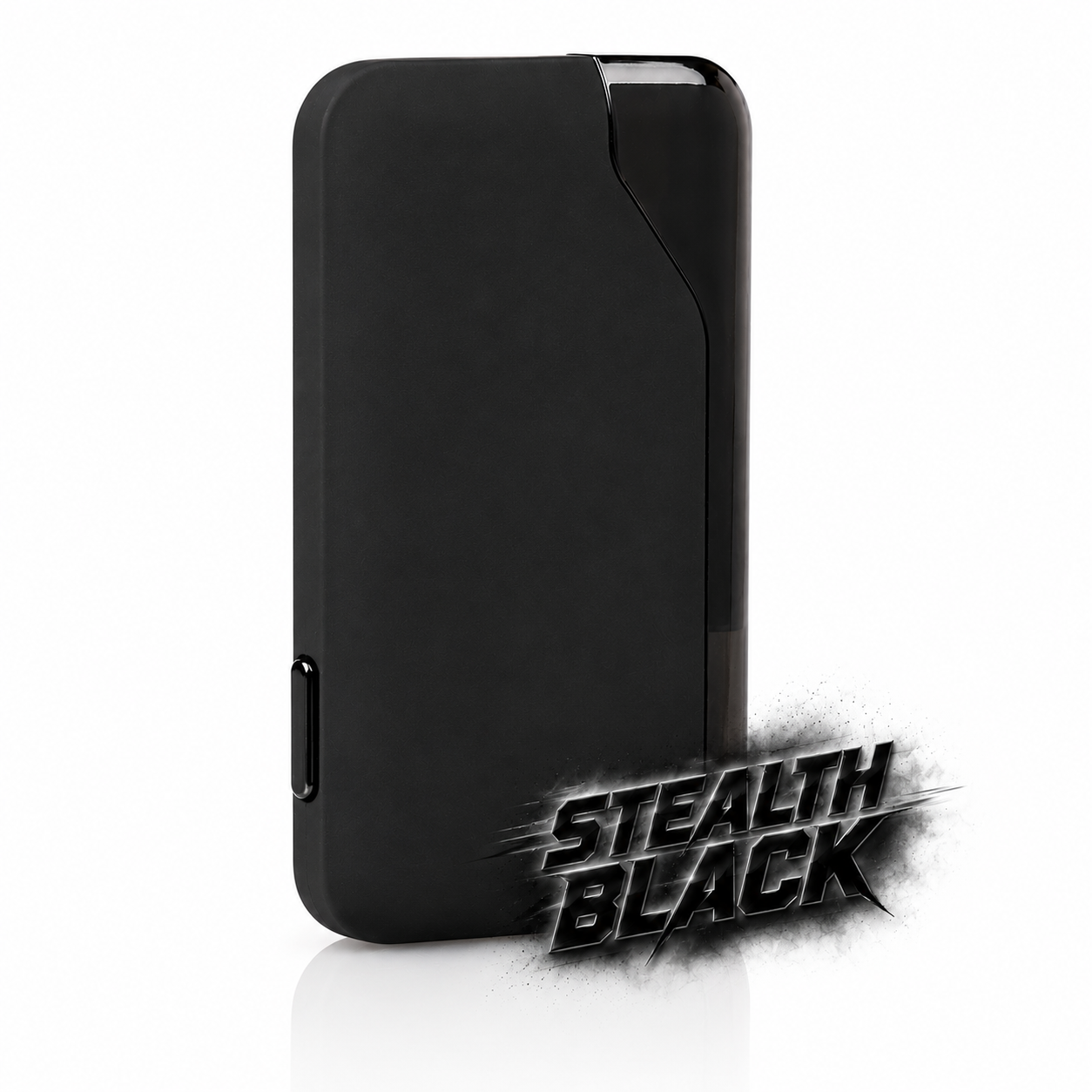 wallet Stealth Black Pod System, a slim card-style vape device recommended as an alternative for Suorin Air users
