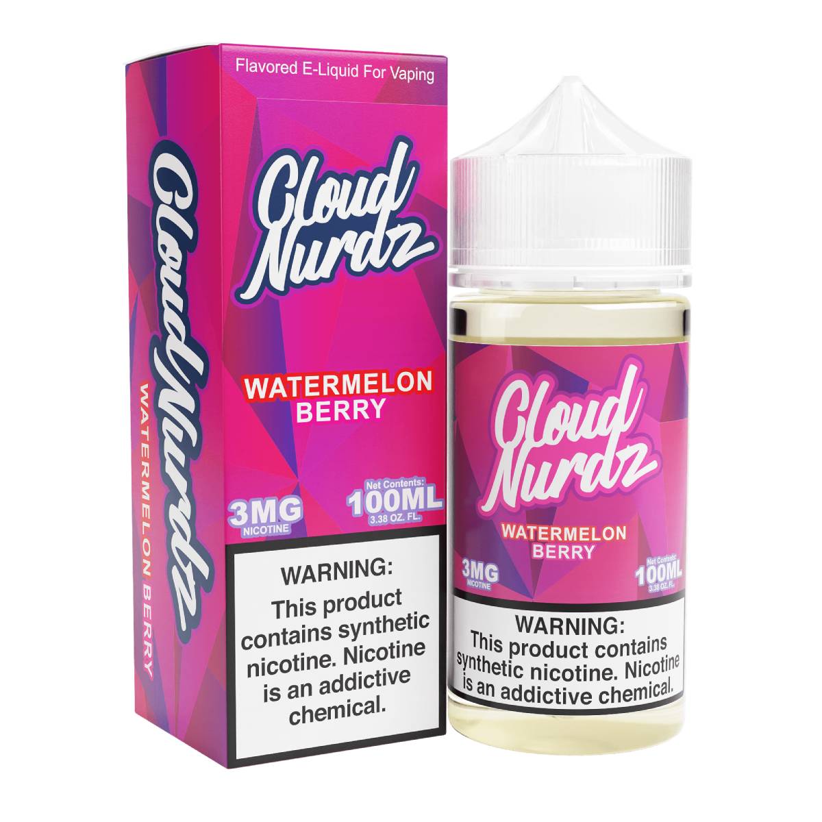 Watermelon Berry E-Juice by Cloud Nurdz - 100mL