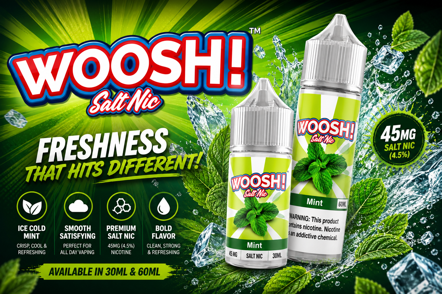 Woosh Mint eJuice